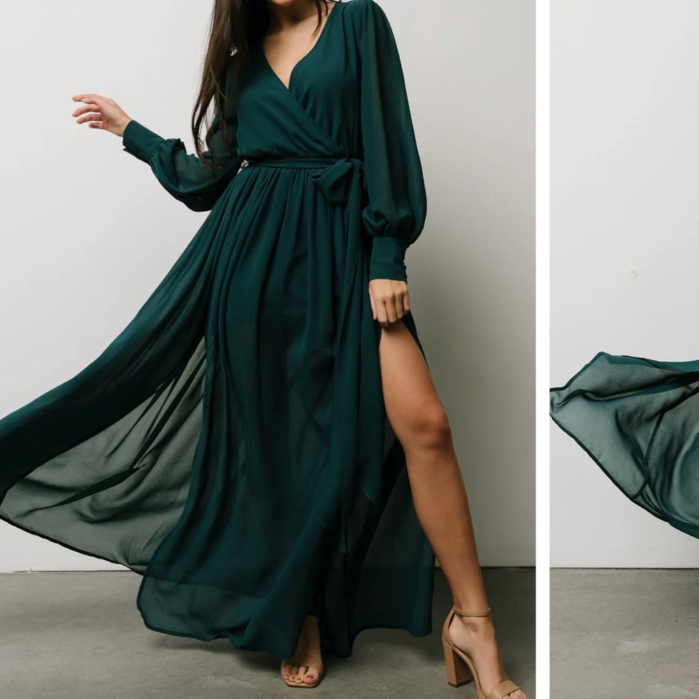 Baltic Born dark green dress. Super pretty. Worn once.